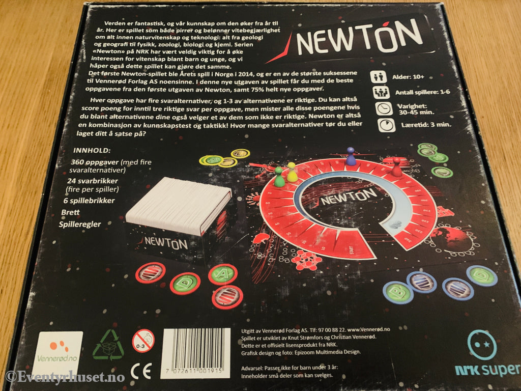 Newton. 2018. Brettspill.