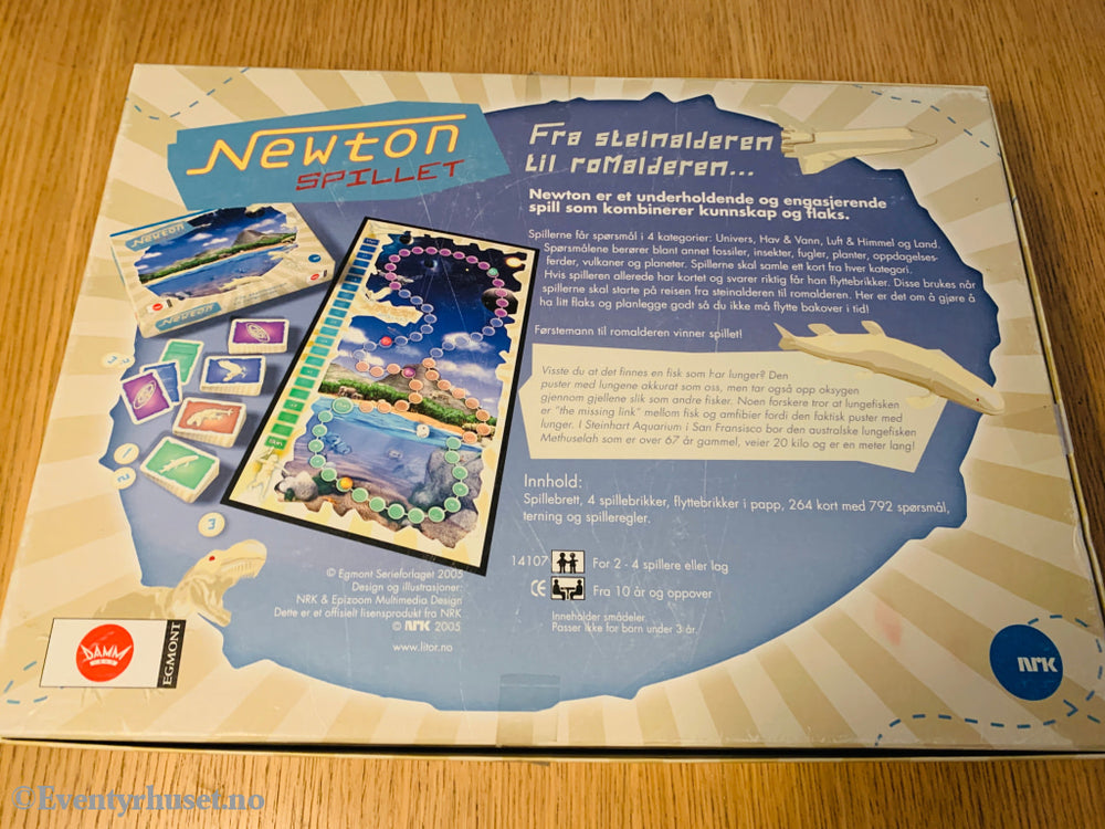 Newton (NRK). Brettspill. Brettspill