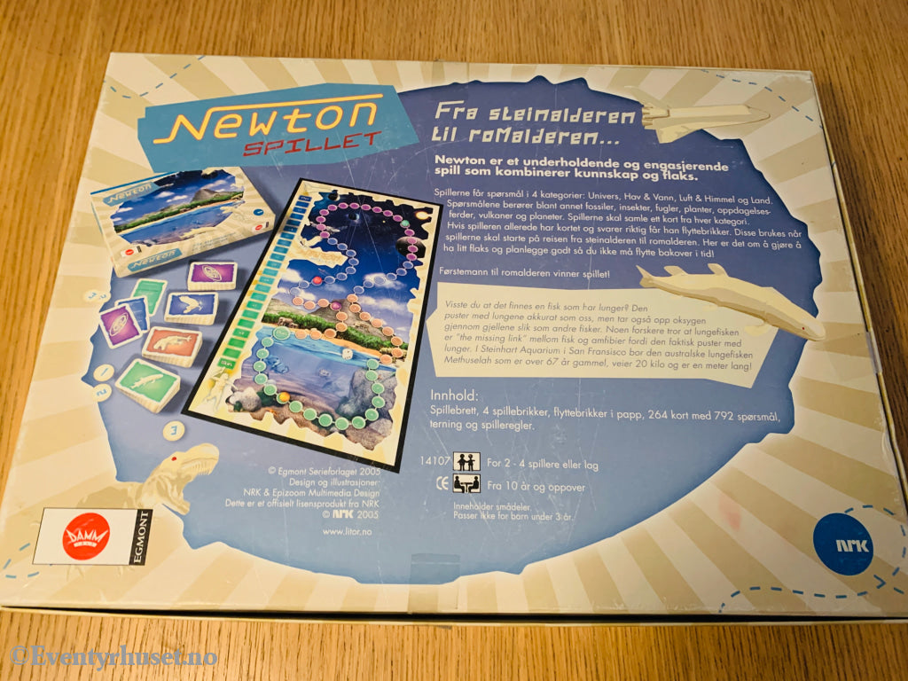 Newton (NRK). Brettspill. Brettspill