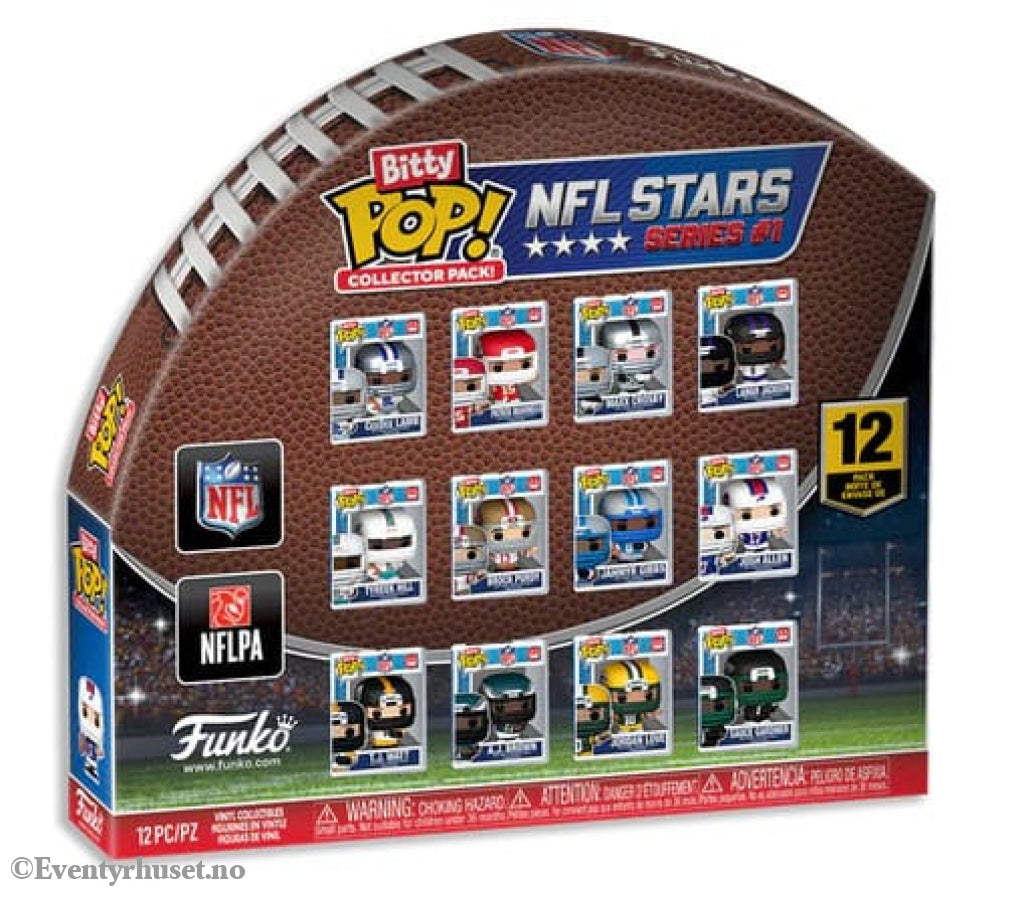 NFL Bitty POP! Vinyl Figure Multipack 2,5 cm Display (12) Collectibles