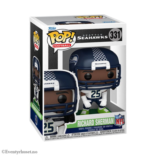 NFL: Legends POP! Sports Vinyl Figure Legends- Richard Sherman(Seahawks) 9 cm Collectibles