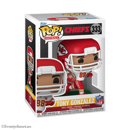 NFL: Legends POP! Sports Vinyl Figure Legends- Tony Gonzalez(Chiefs) 9 cm Collectibles