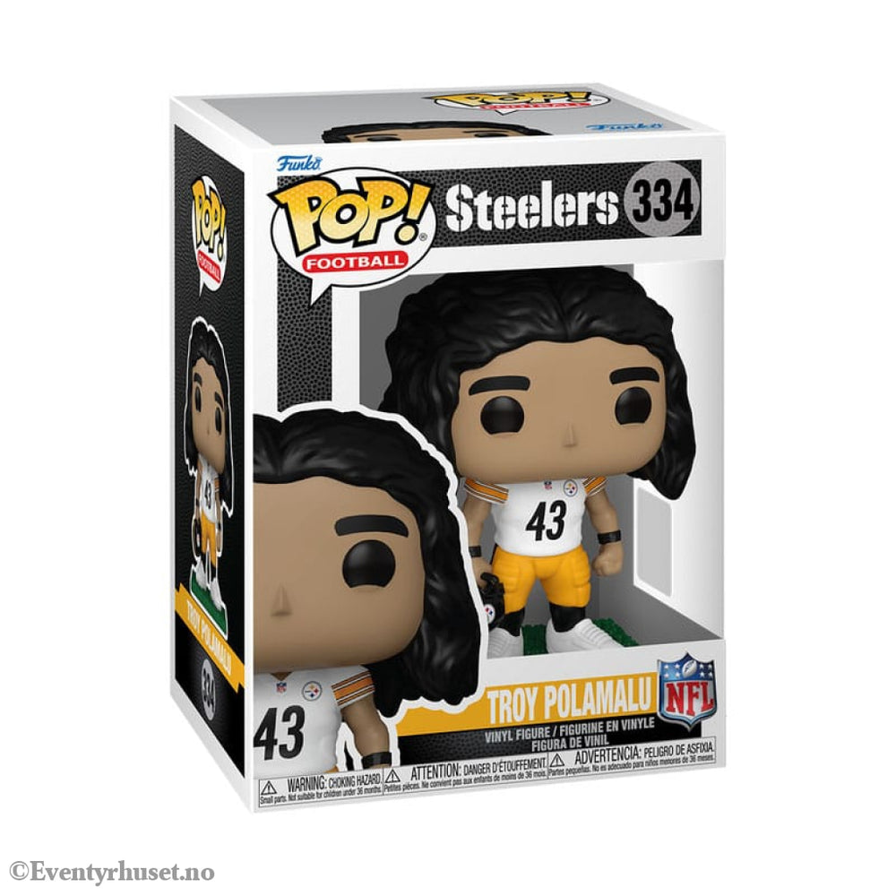 NFL: Legends POP! Sports Vinyl Figure Legends- Troy Polamalu(Steelers) 9 cm Collectibles