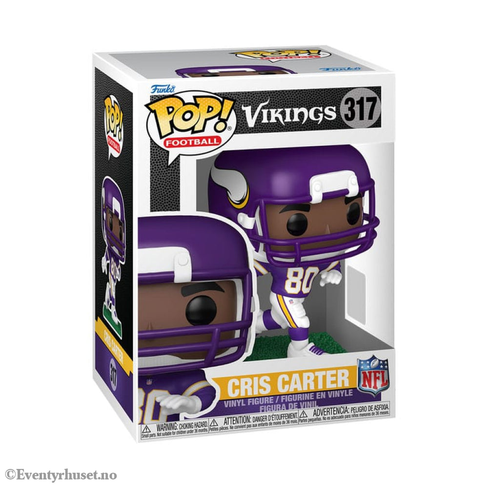 NFL: Legends POP! Sports Vinyl Figure Vikings - Cris Carter(Vikings) 9 cm Collectibles