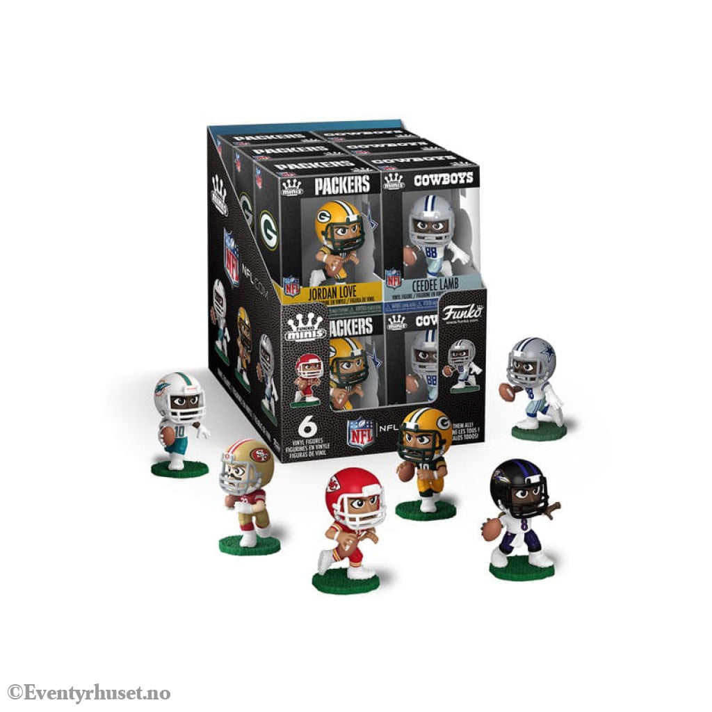 NFL Mini Figures PDQ 5 cm Display (12) Collectibles