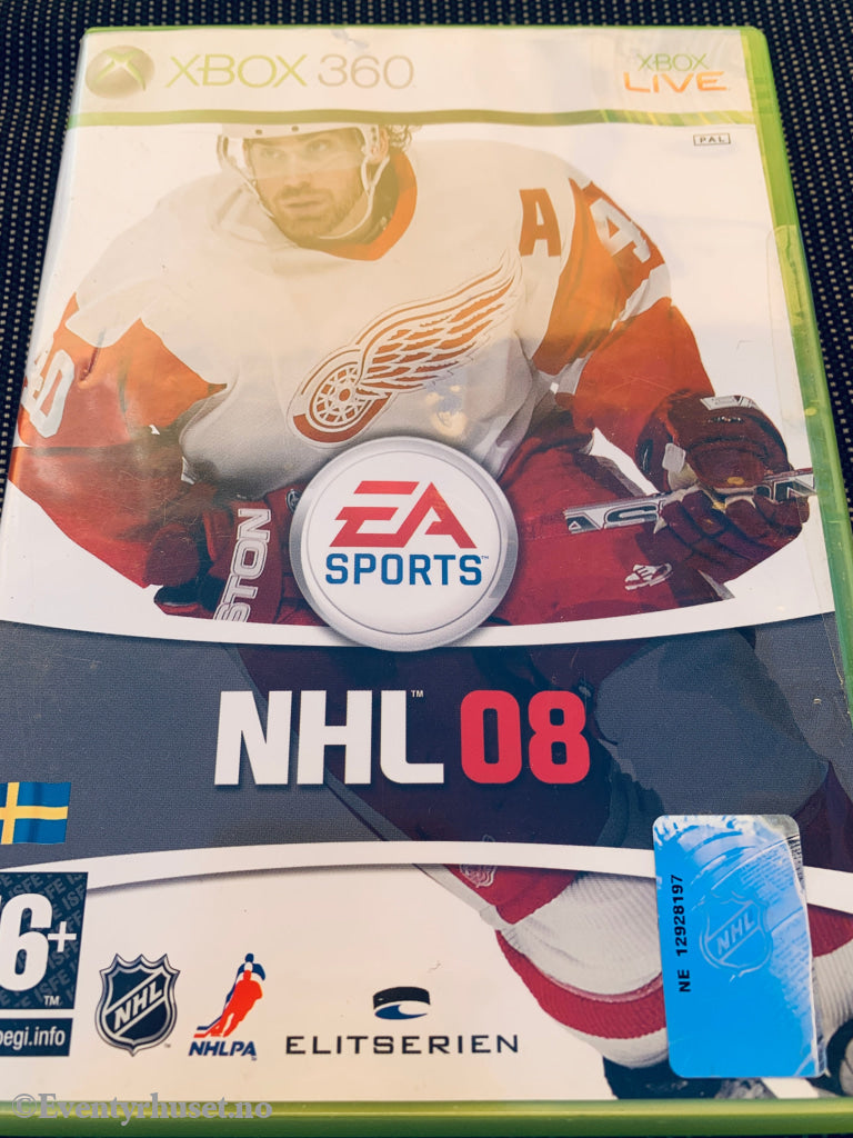 NHL 08, 2007. Xbox-360-spill.