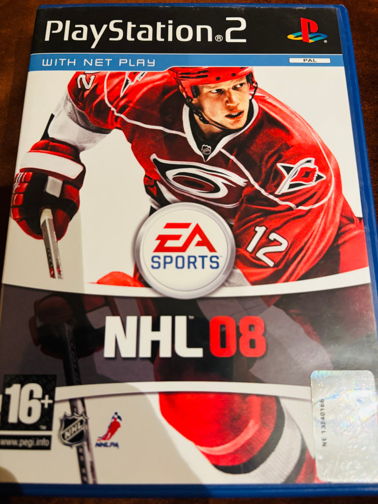 NHL 08. PS2.