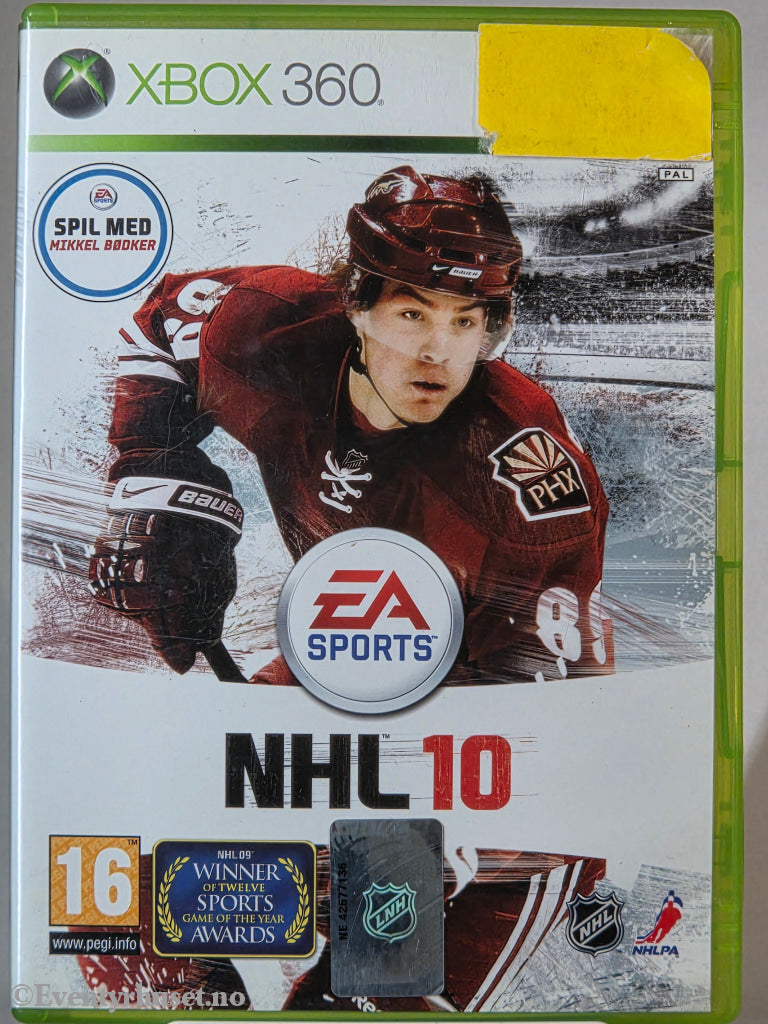 NHL 10. Xbox 360 Walt Disney Home Video