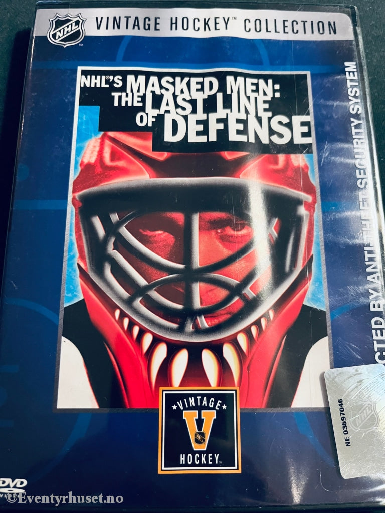 Nhls Masked Men: The Last Line Of Defense. Pc Spill. Ny I Plast! Spill