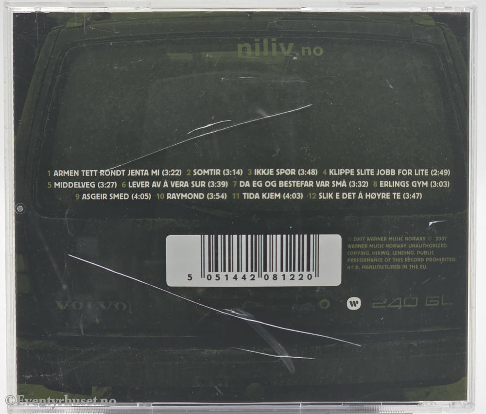 Ni Liv - Telemarkana. 2007 . Musikk-CD.
