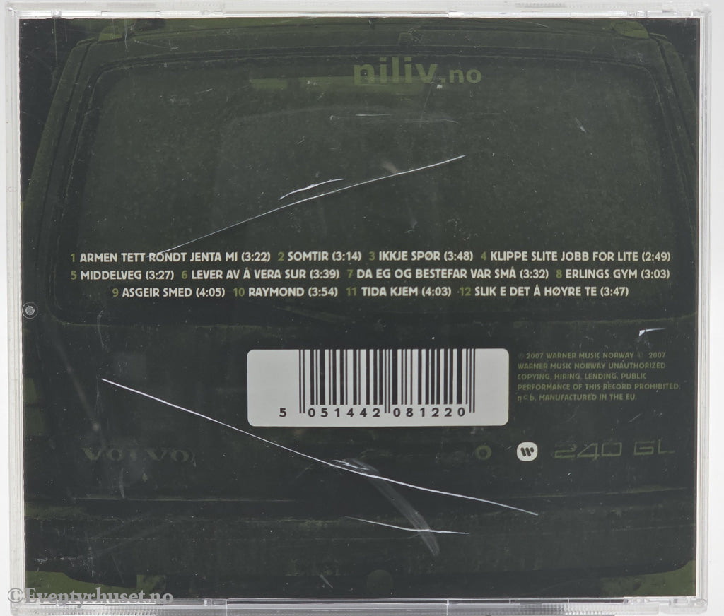 Ni Liv - Telemarkana. 2007 . Musikk-CD.