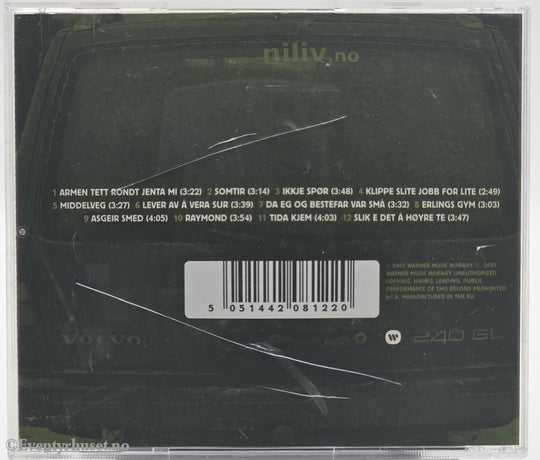 Ni Liv - Telemarkana. 2007 . Musikk-CD.
