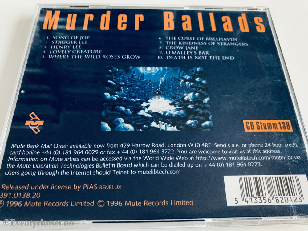Nick Cave and the Bad Seeds (1996) - Murder Ballads - CD