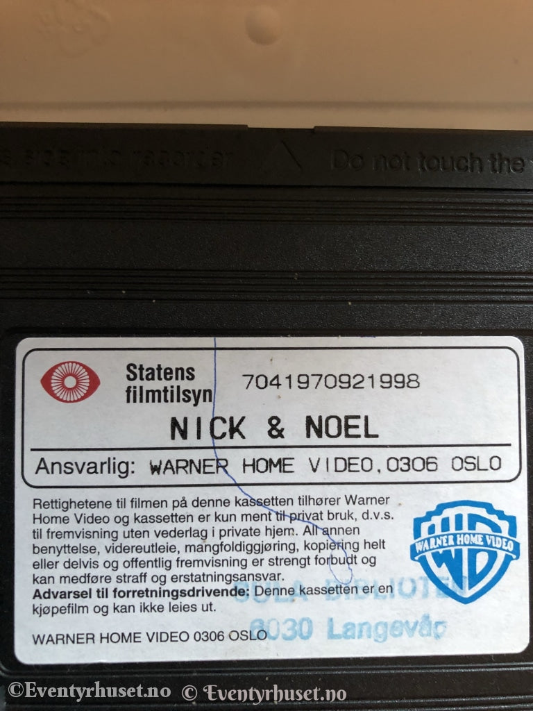 Nick & Noel. 1993. Vhs. Vhs