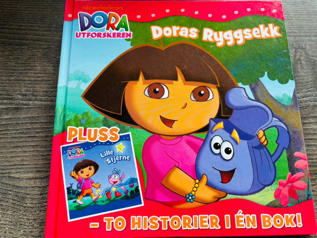 Nickelodeon – Dora Utforskeren: Doras Ryggsekk. Bok.