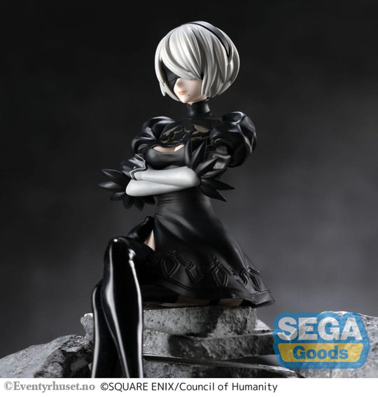 NieR:Automata Ver1.1a PM Perching PVC Statue 2B 13 cm Manga & Anime
