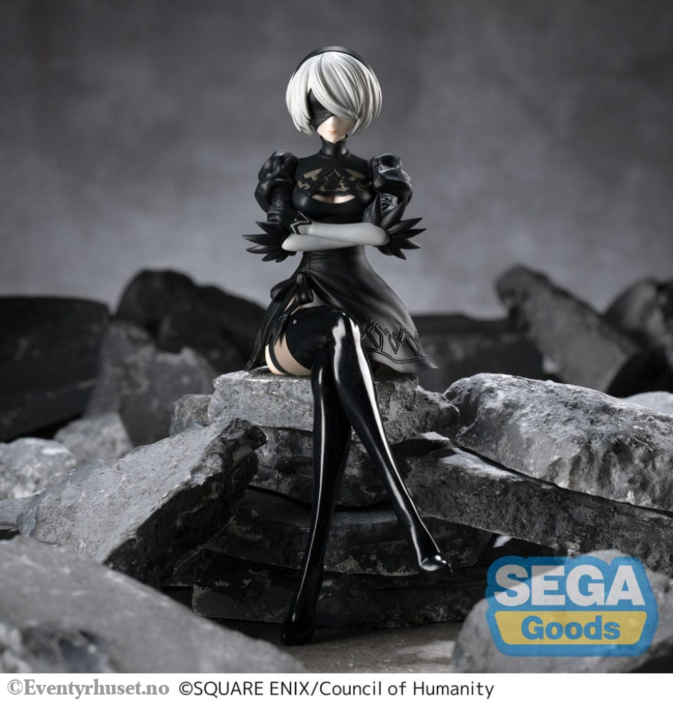 NieR:Automata Ver1.1a PM Perching PVC Statue 2B 13 cm Manga & Anime