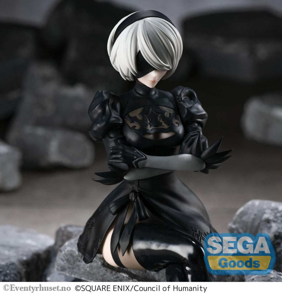 NieR:Automata Ver1.1a PM Perching PVC Statue 2B 13 cm Manga & Anime