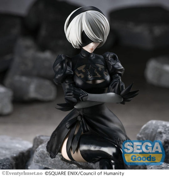 NieR:Automata Ver1.1a PM Perching PVC Statue 2B 13 cm Manga & Anime