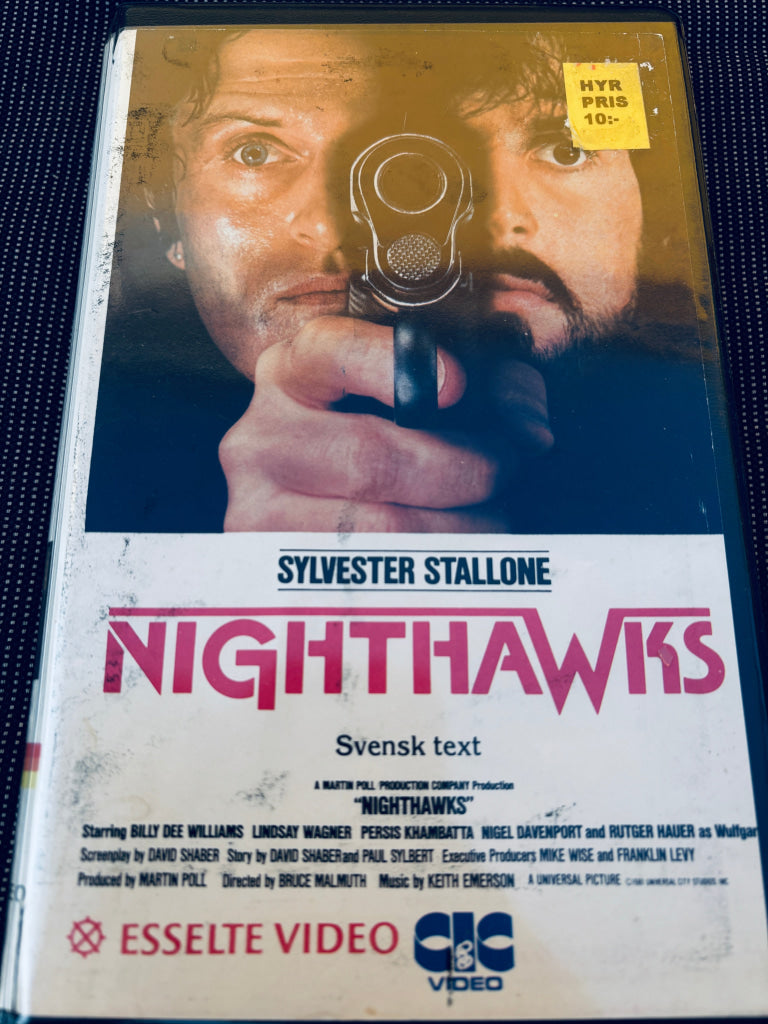 Nighthawks (Terrorpatruljen). 1981. VHS Big Box. VHS