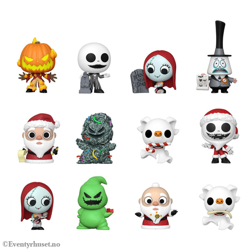 Nightmare before Christmas 30th Mystery Mini Figures 5 cm Display (12) Collectibles