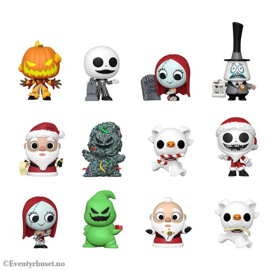 Nightmare before Christmas 30th Mystery Mini Figures 5 cm Display (12) Collectibles