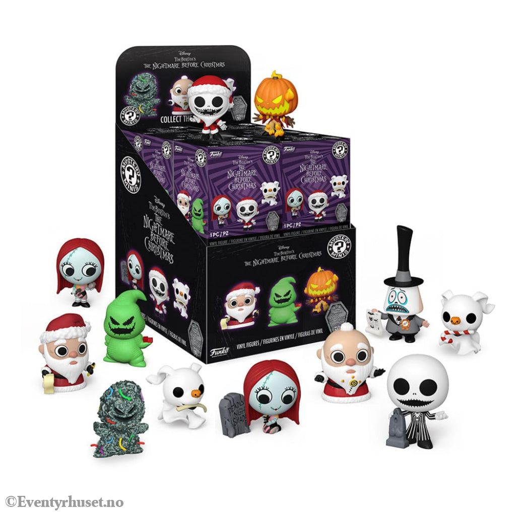 Nightmare before Christmas 30th Mystery Mini Figures 5 cm Display (12) Collectibles