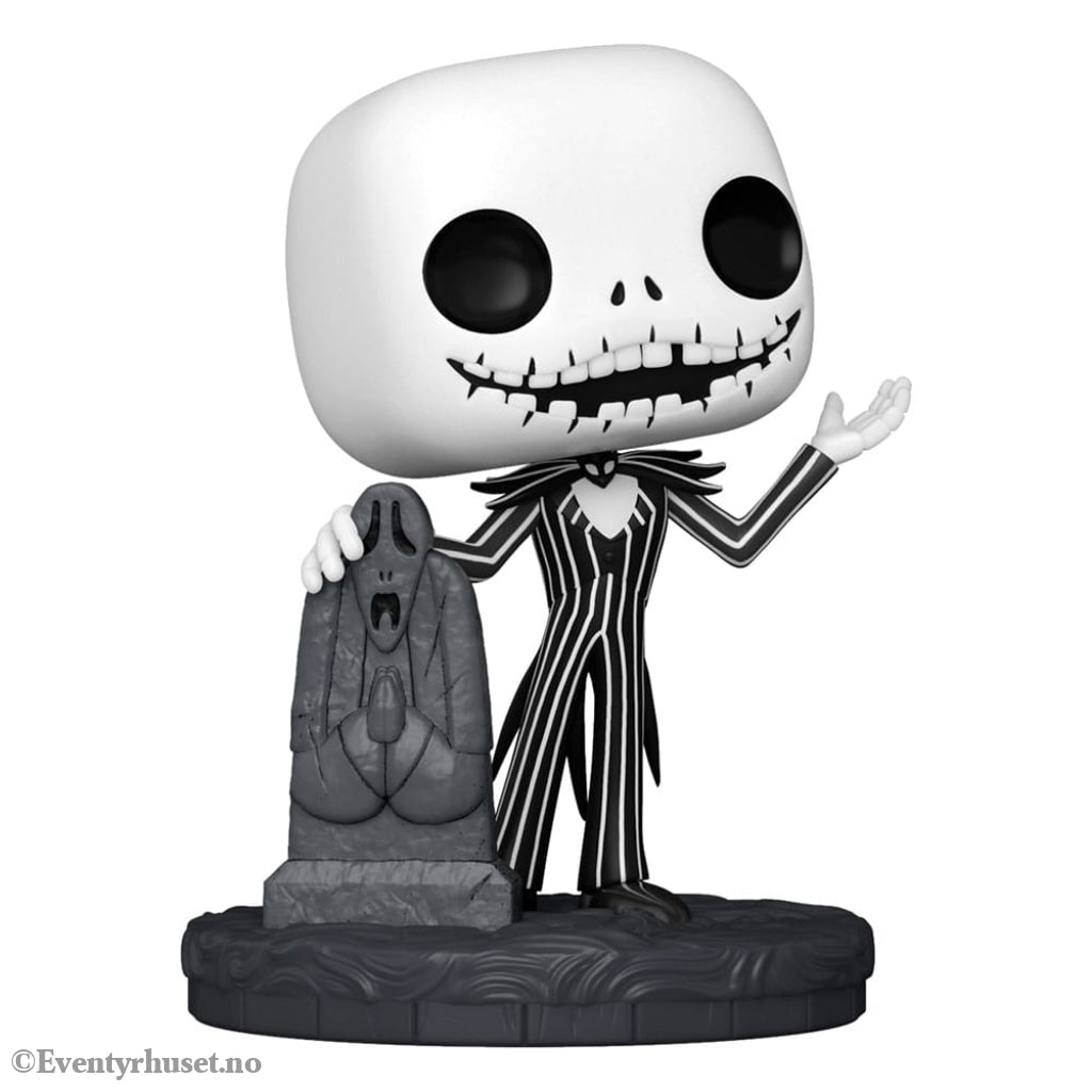 Nightmare before Christmas 30th POP! Disney Vinyl Figure Jack w/Gravestone 9 cm Collectibles