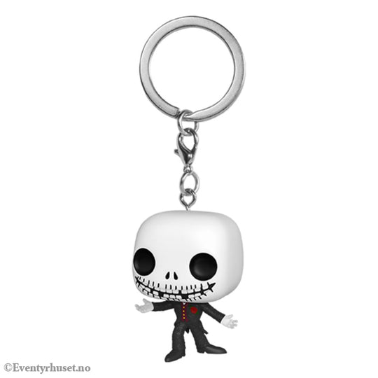 Nightmare before Christmas 30th POP! Vinyl Keychains 4 cm Formal Jack Display (12) Fashion & Accessories