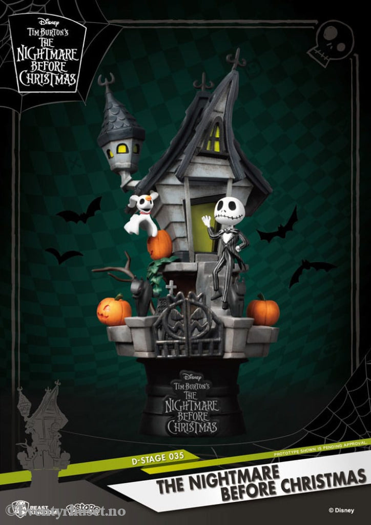Nightmare before Christmas D-Stage PVC Diorama Jack’s Haunted House 15 cm Collectibles