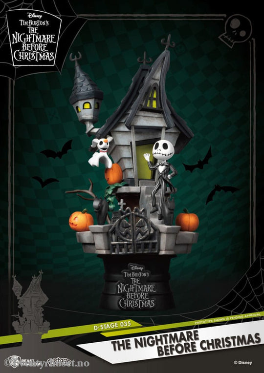 Nightmare before Christmas D-Stage PVC Diorama Jack’s Haunted House 15 cm Collectibles