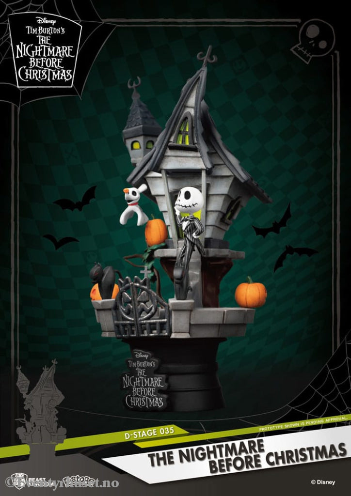 Nightmare before Christmas D-Stage PVC Diorama Jack’s Haunted House 15 cm Collectibles