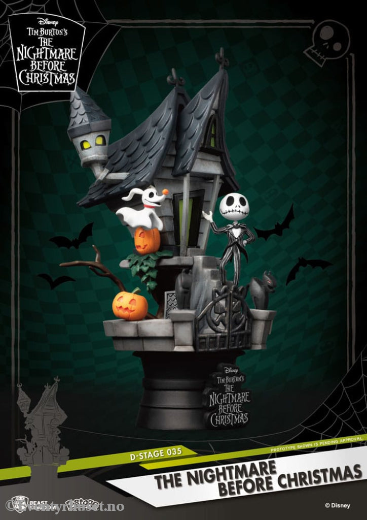 Nightmare before Christmas D-Stage PVC Diorama Jack’s Haunted House 15 cm Collectibles