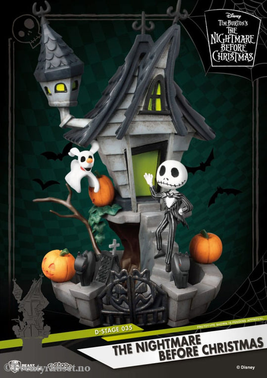 Nightmare before Christmas D-Stage PVC Diorama Jack’s Haunted House 15 cm Collectibles