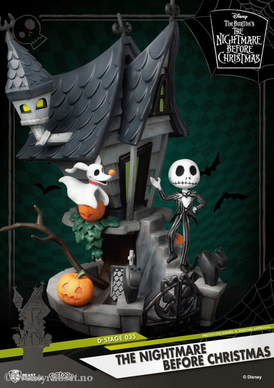 Nightmare before Christmas D-Stage PVC Diorama Jack’s Haunted House 15 cm Collectibles