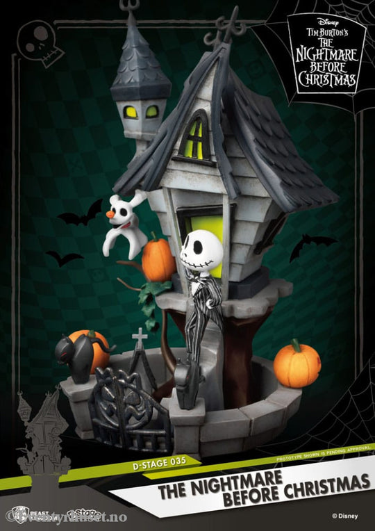 Nightmare before Christmas D-Stage PVC Diorama Jack’s Haunted House 15 cm Collectibles