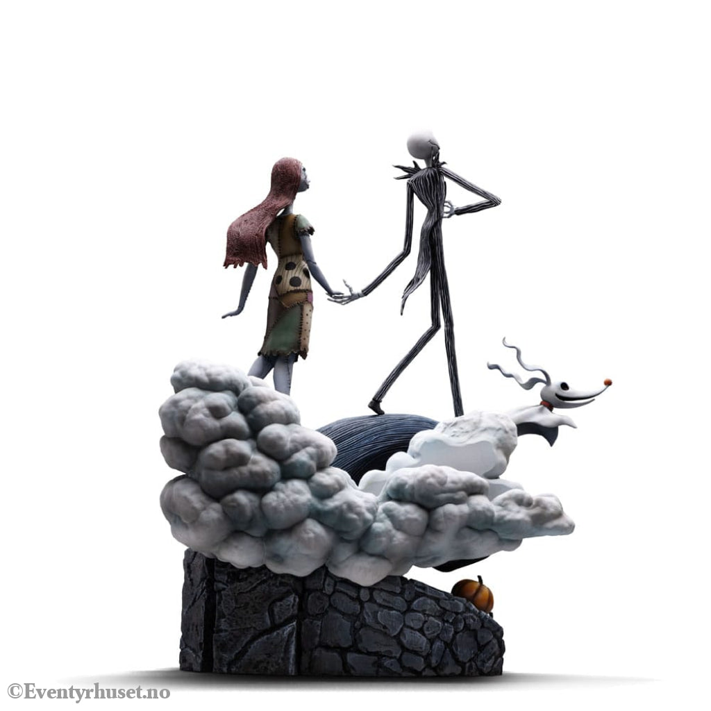 Nightmare before Christmas Deluxe Art Scale Statue 1/10 Jack and Sally 39 cm Collectibles