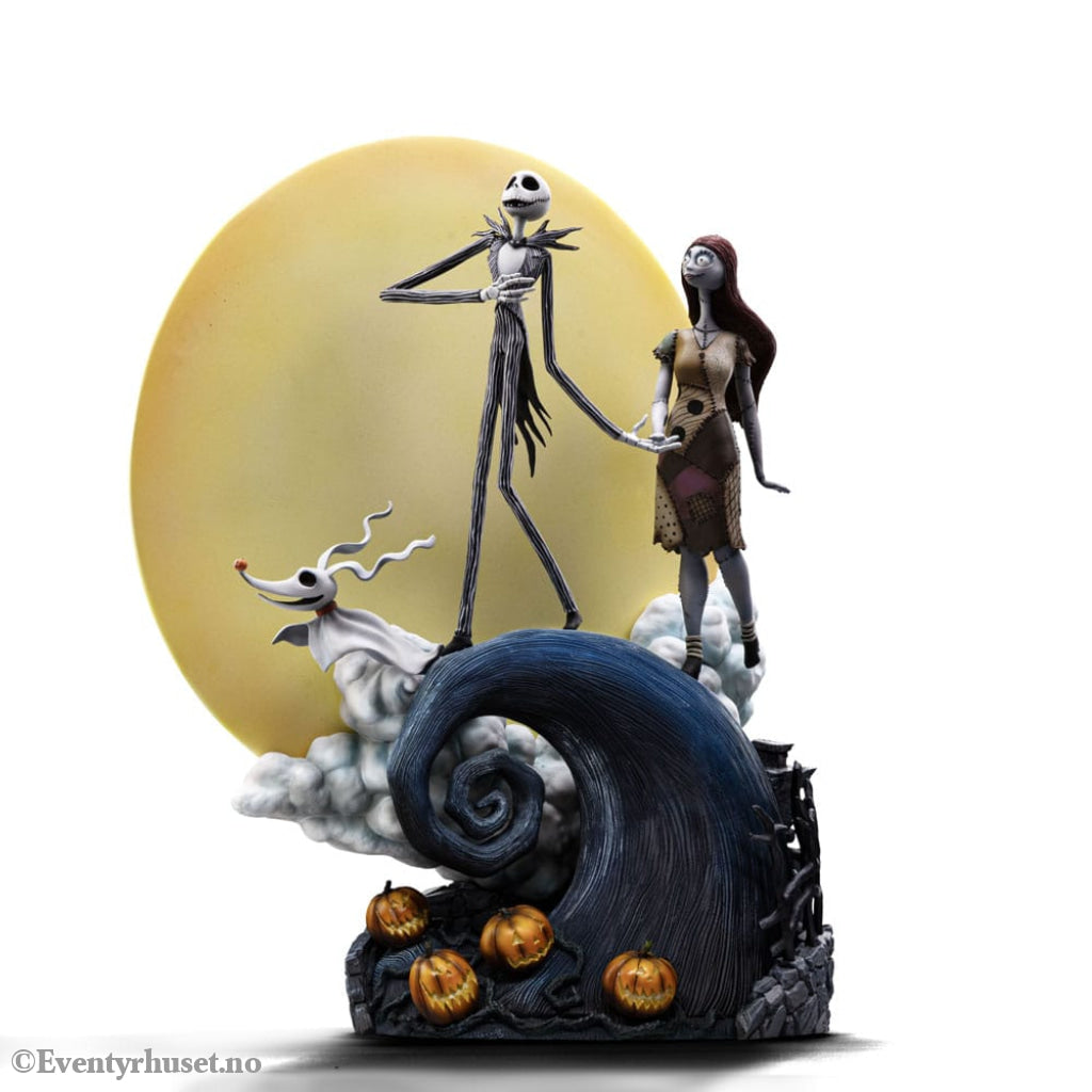 Nightmare before Christmas Deluxe Art Scale Statue 1/10 Jack and Sally 39 cm Collectibles