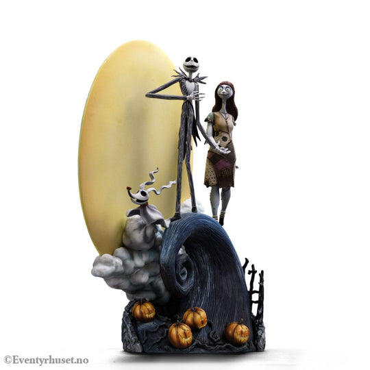 Nightmare before Christmas Deluxe Art Scale Statue 1/10 Jack and Sally 39 cm Collectibles