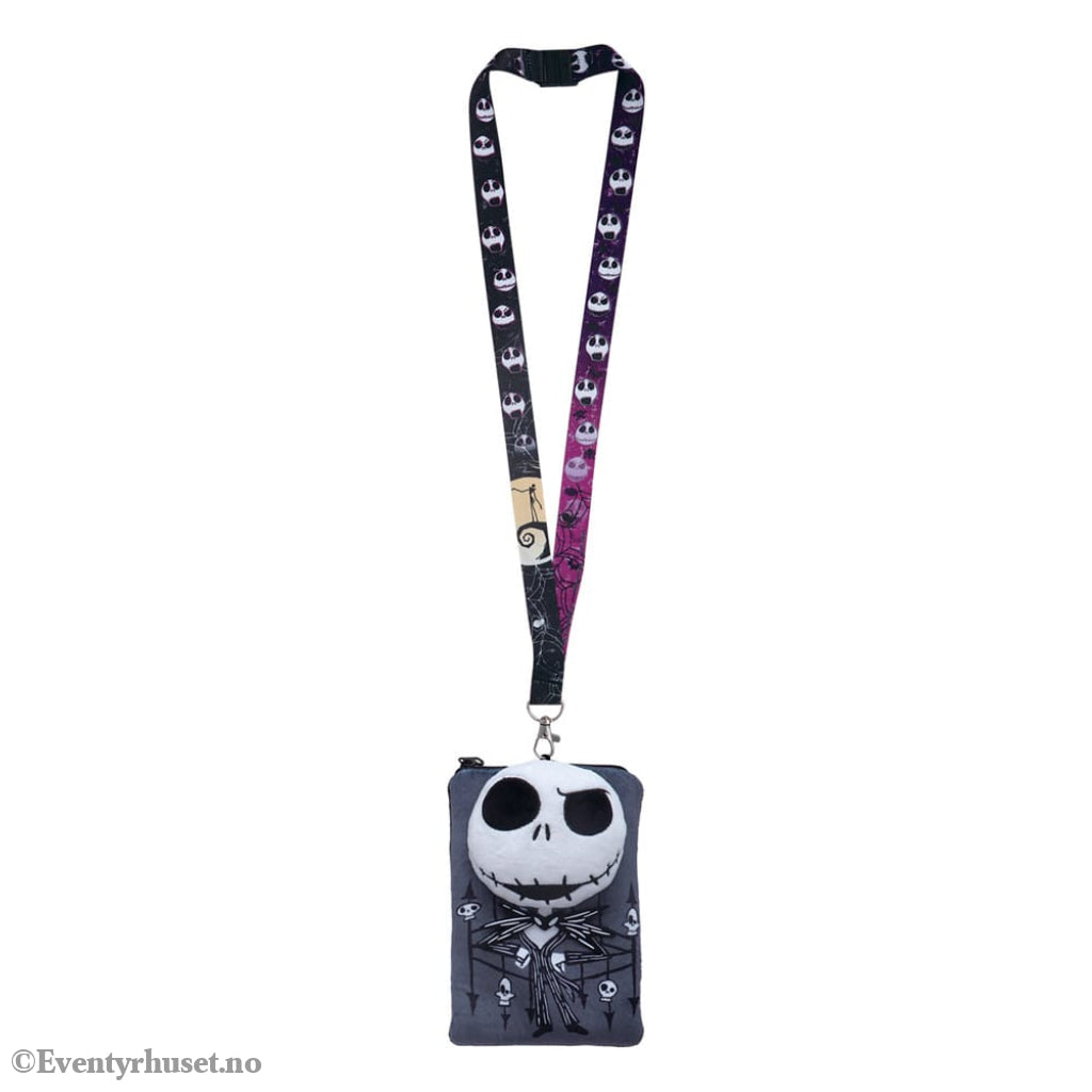 Nightmare before Christmas Lanyard Jack Deluxe with Pouch Card Holder Fashion & Accessories