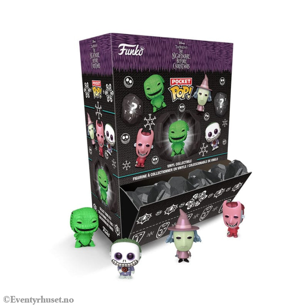 Nightmare before Christmas Pocket POP! Vinyl Figure Coal 4 cm Display (12) Collectibles
