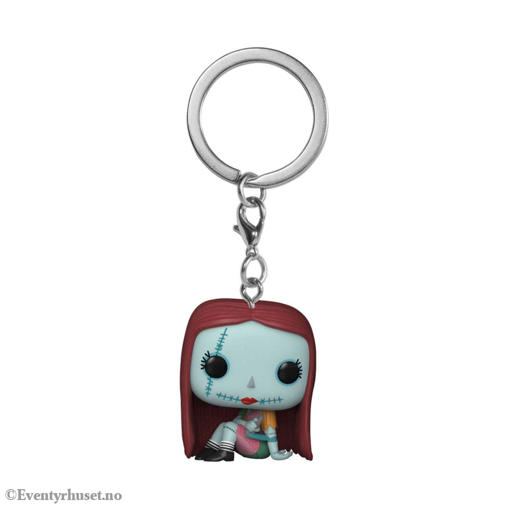Nightmare Before Christmas Pocket POP! Vinyl Keychains 4 cm Sally Sewing Display (12) Fashion & Accessories
