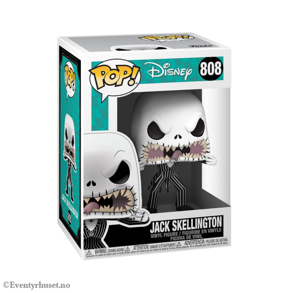 Nightmare before Christmas POP! Disney Vinyl Figure Jack (Scary Face) 9 cm Collectibles