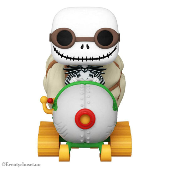 Nightmare before Christmas POP! Rides Vinyl Figure Jack w/Goggles & Snowmobile 18 cm Collectibles