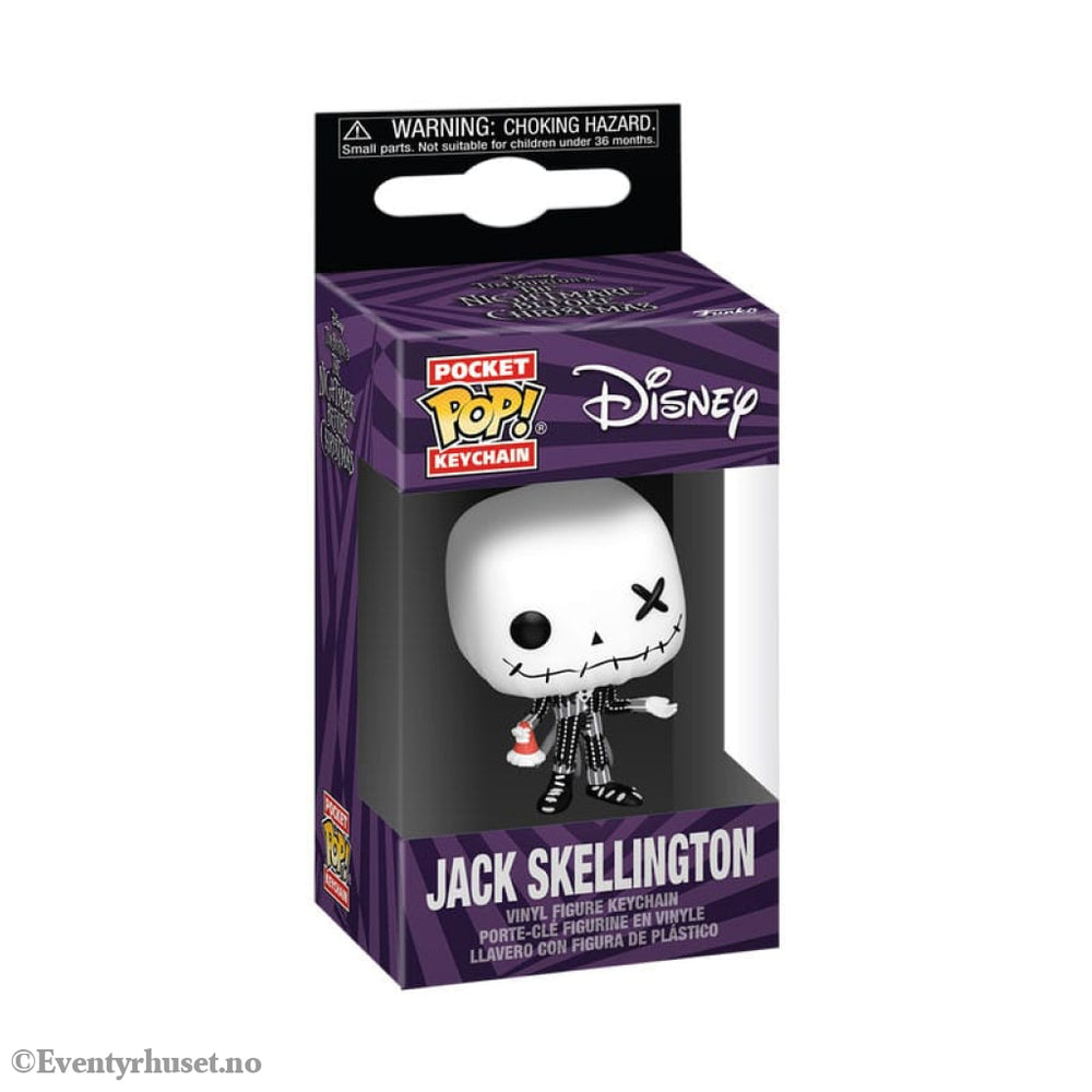 Nightmare before Christmas POP! Vinyl Keychains 4 cm Patchwork - Jack Display (12) Fashion & Accessories
