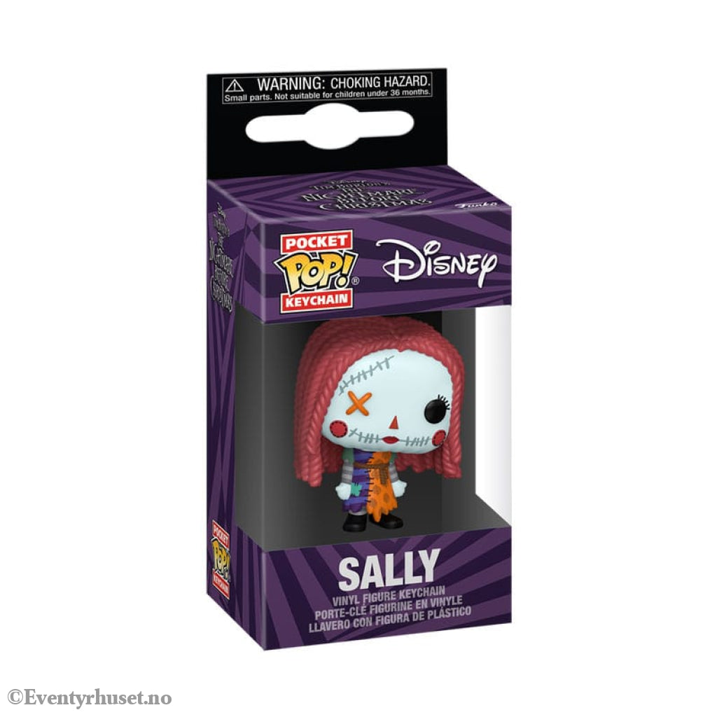 Nightmare before Christmas POP! Vinyl Keychains 4 cm Patchwork - Sally Display (12) Fashion & Accessories