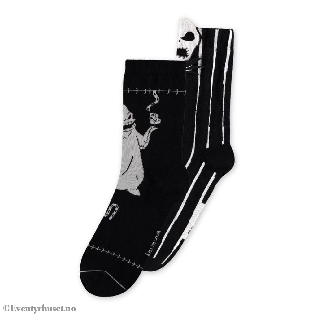 Nightmare before Christmas Socks 2-Pack 35-38 Fashion & Accessories