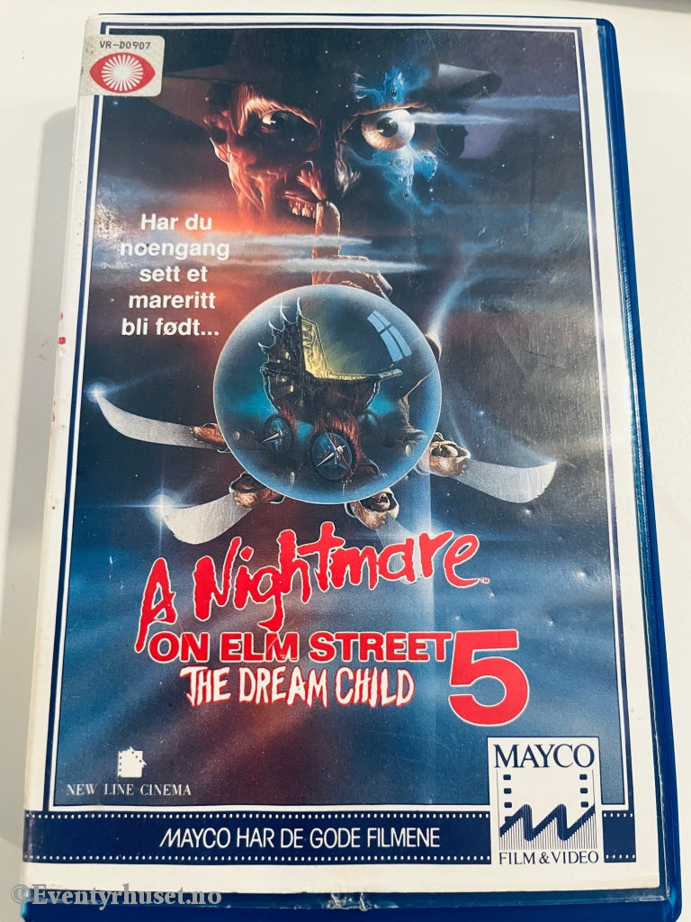 Nightmare On Elm Street 5. 1989. Vhs Big Box.