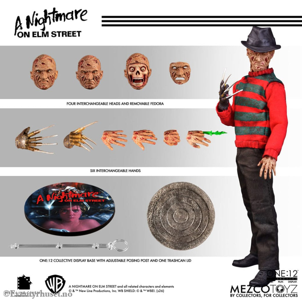 Nightmare On Elm Street Action Figure 1/12 Freddy Krueger 17 cm Toys
