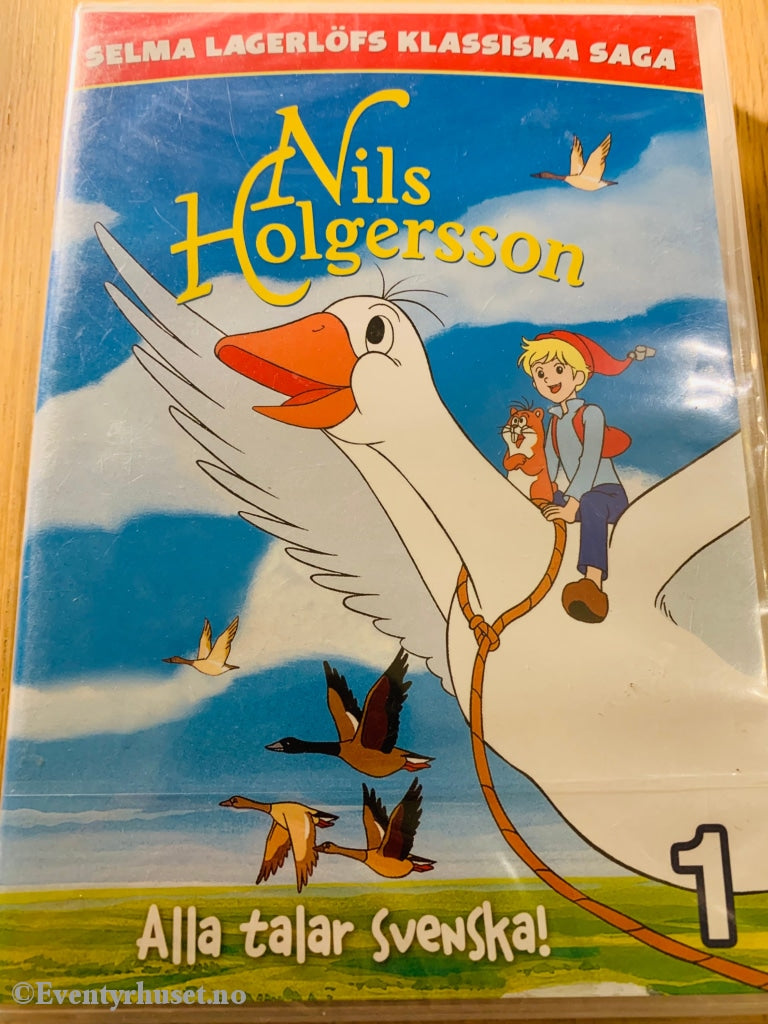 Nils Holgersson. Vol. 1. Dvd Samleboks. Ny I Plast!
